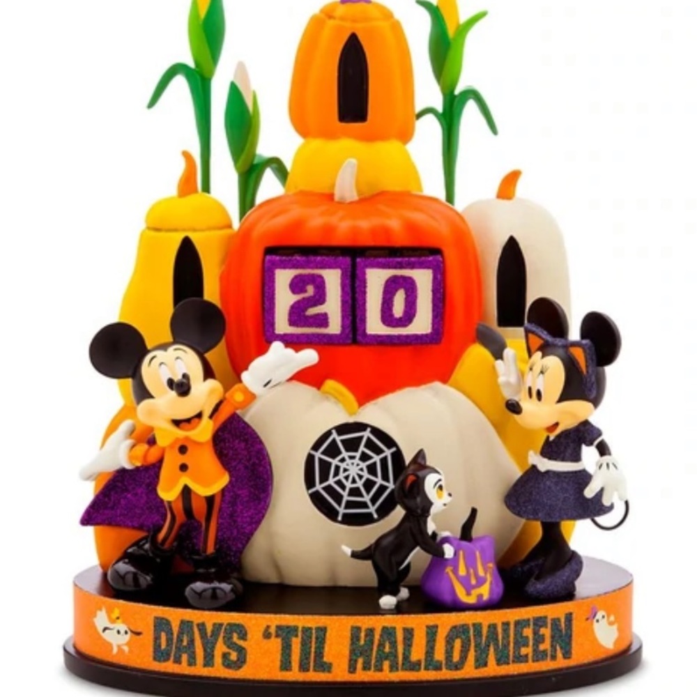 Mickey and Minnie Halloween Countdown Calendar